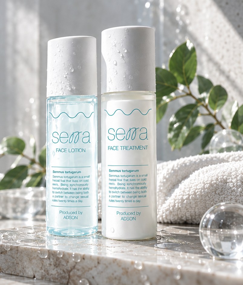 serra 化粧水と美容液