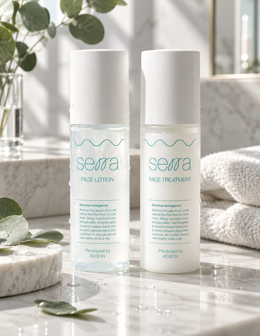 serra 化粧水と美容液の2本セット